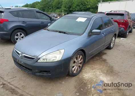 2007 Honda Accord 3.0 Ex из США, поврежденный, VIN 1HGCM66567A054545
